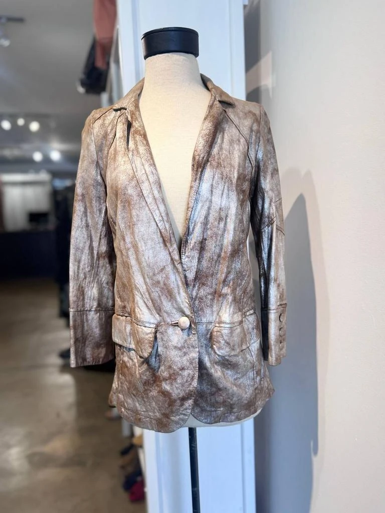 Burning Torch Burning Torch - Women
s Distressed Leather Jacket