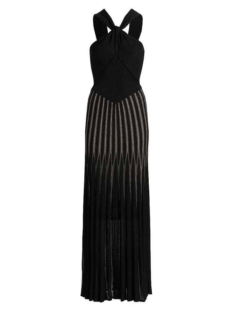 Zimmermann Rebellion Mixed-Media Maxi Dress