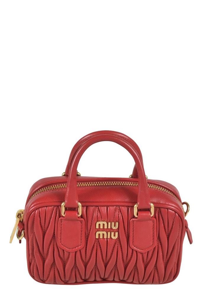 【MIU MIU】 Embellished Satin Handbag Miu Miu Embellished satin handbag - Tote Bags - BeyondStyle