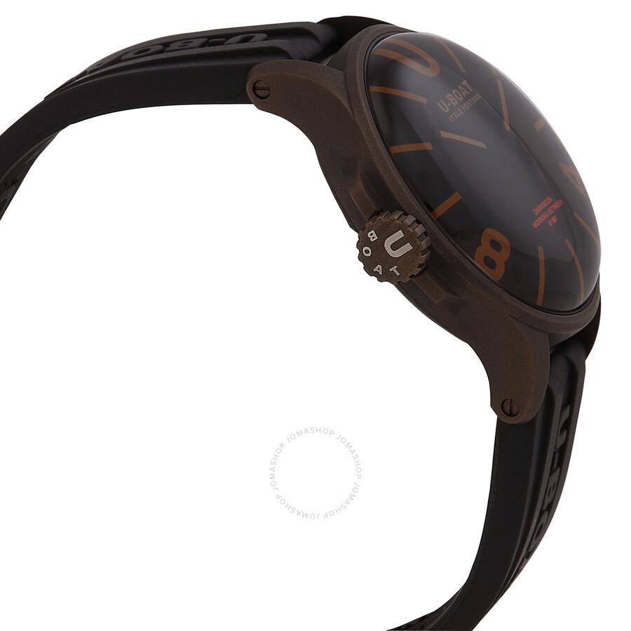 U-Boat Capsoil Quartz Black Dial Men's Watch 9549