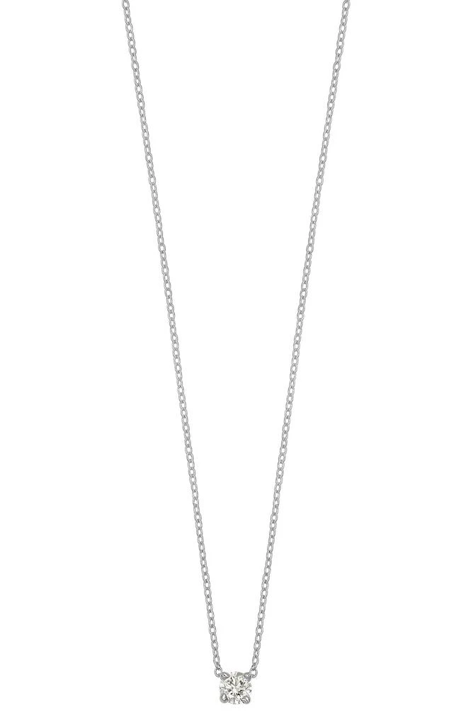 Bony Levy 14K Gold Diamond Solitaire Pendant Necklace - 0.07 ctw 1