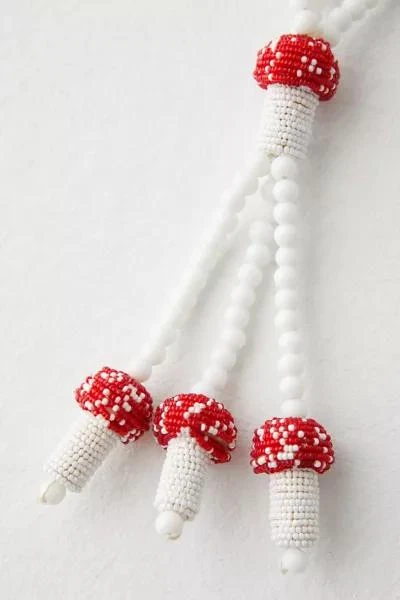 Urban Outfitters Rocio Beaded Mushroom Plant Hanger 5