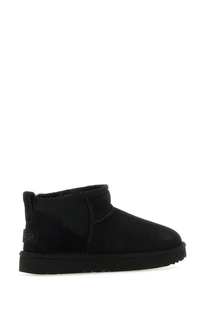 UGG Black suede Classic Ultra Mini ankle boots 2