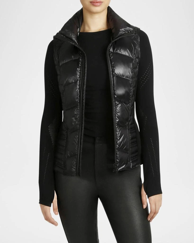 Blanc Noir Lightweight Packable Puffer Vest 2
