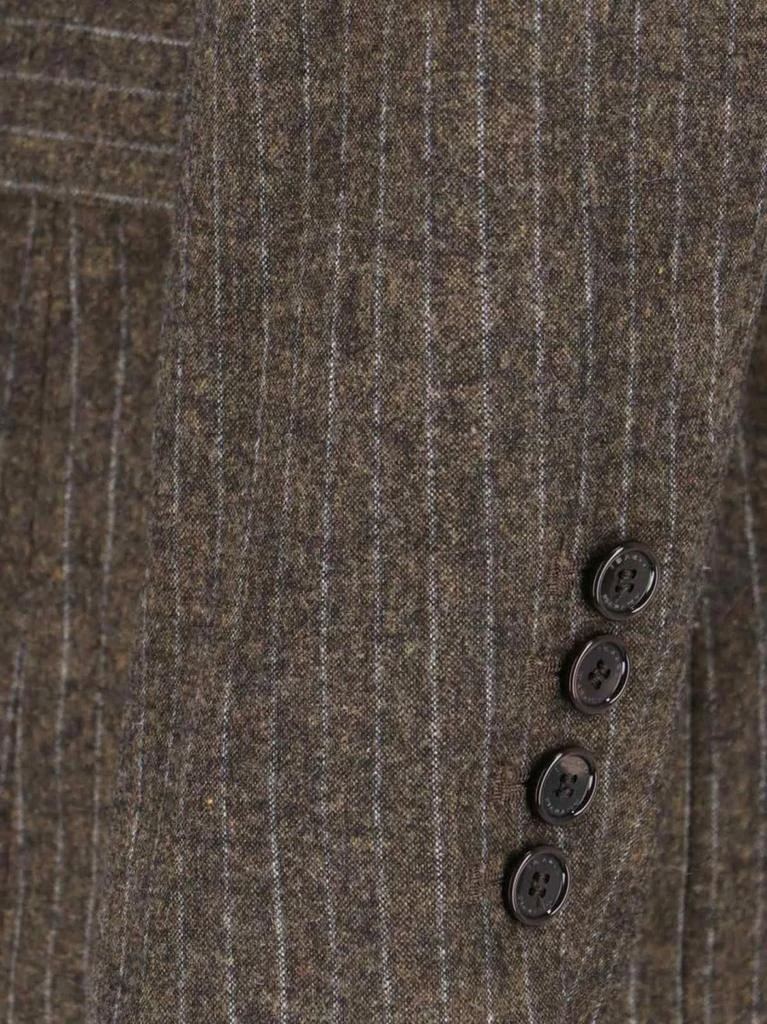 Isabel Marant “Jevima” Double-Breasted Blazer – Brown/Striped 3