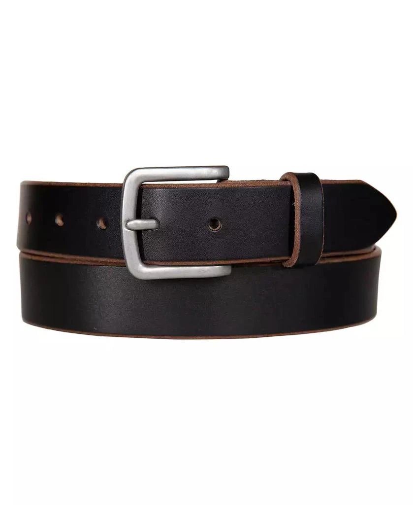 Lucky Brand Men's Raw Cut Edged Leather Jean Belt 1