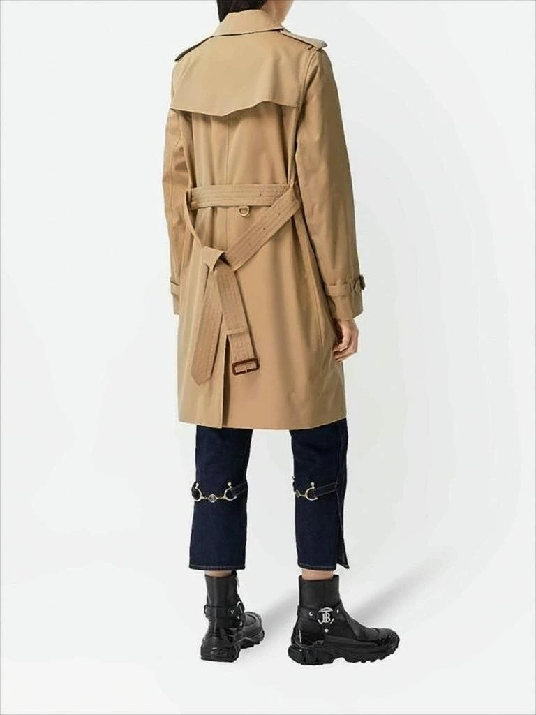 Burberry Double-Breasted Trench Coat with Distinctive Check Hood 5