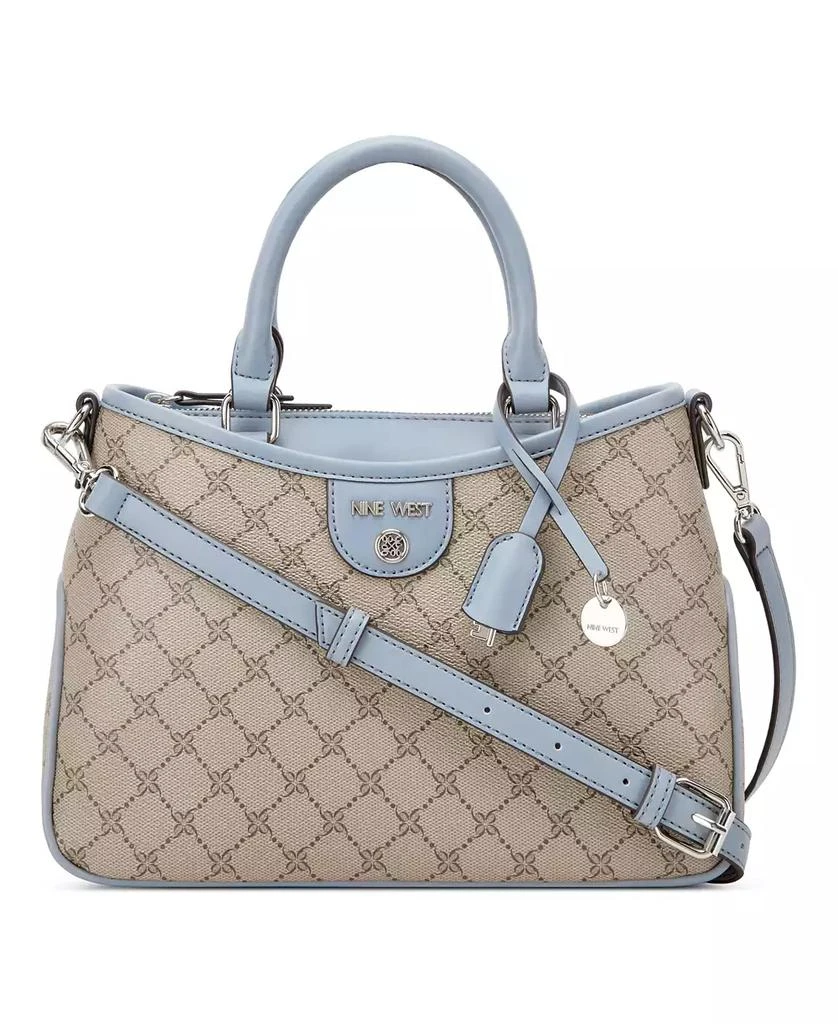Nine West Kiley Removable Strap Medium Satchel Bag 1