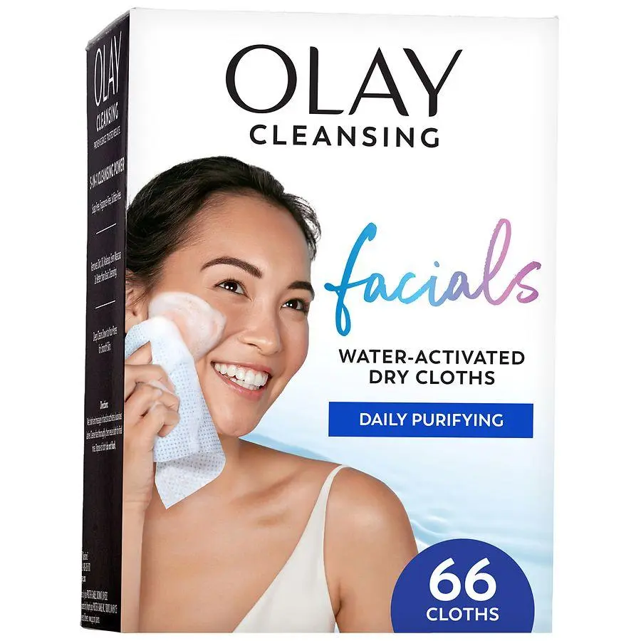 Olay Daily Facials Deeply Purifying Cleansing Cloths No Scent