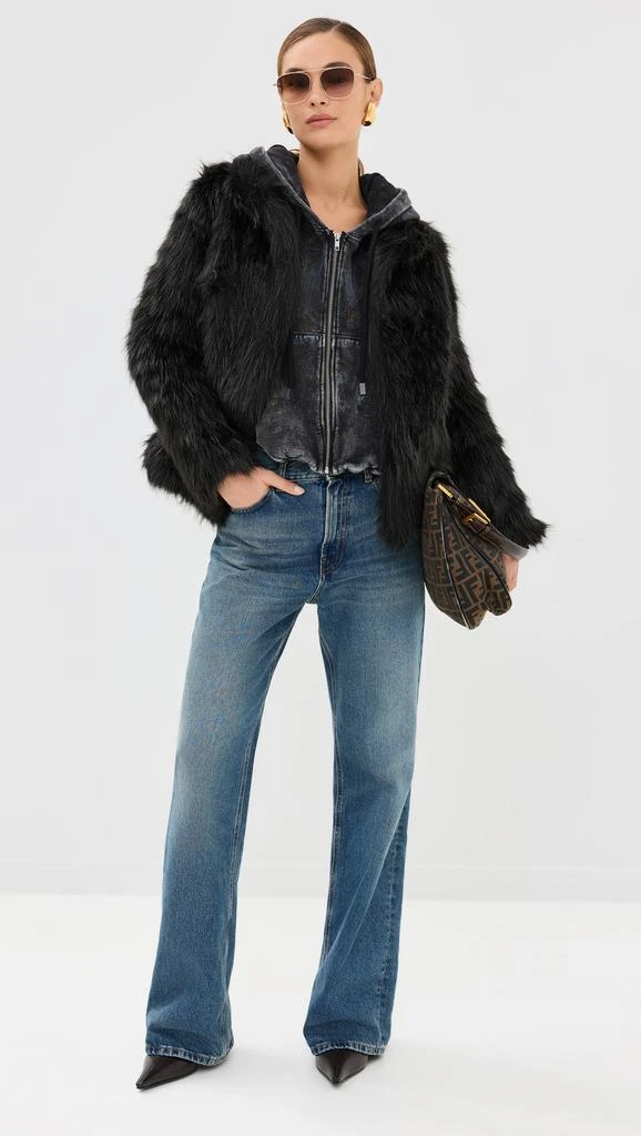 Lioness Bada Bing Faux Fur Jacket 4