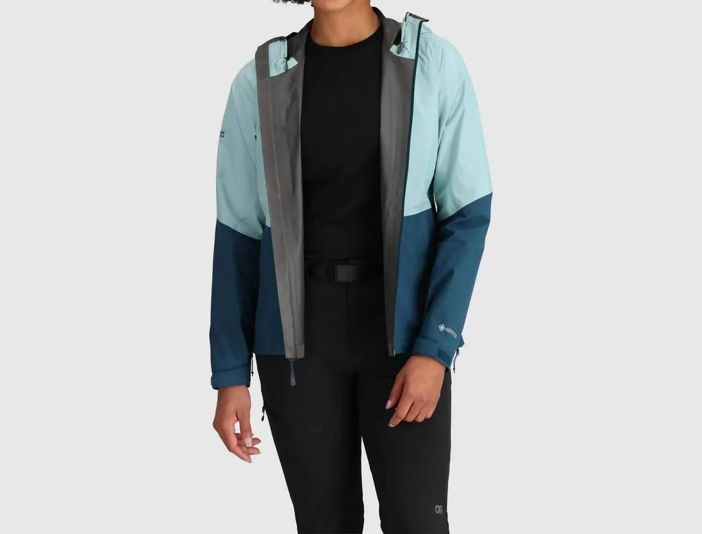 OUTDOOR RESEARCH Womens Aspire Ii Gore-Tex Jacket In Sage/harbor 4