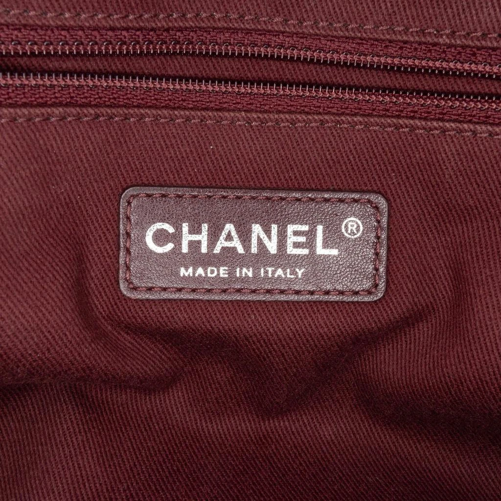 Chanel Chanel Black Leather Paris Edinburgh Jumbo Sporran Flap Bag 12