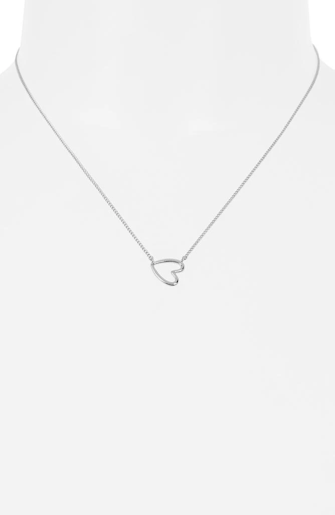 Leith Open Heart Pendant Necklace 2