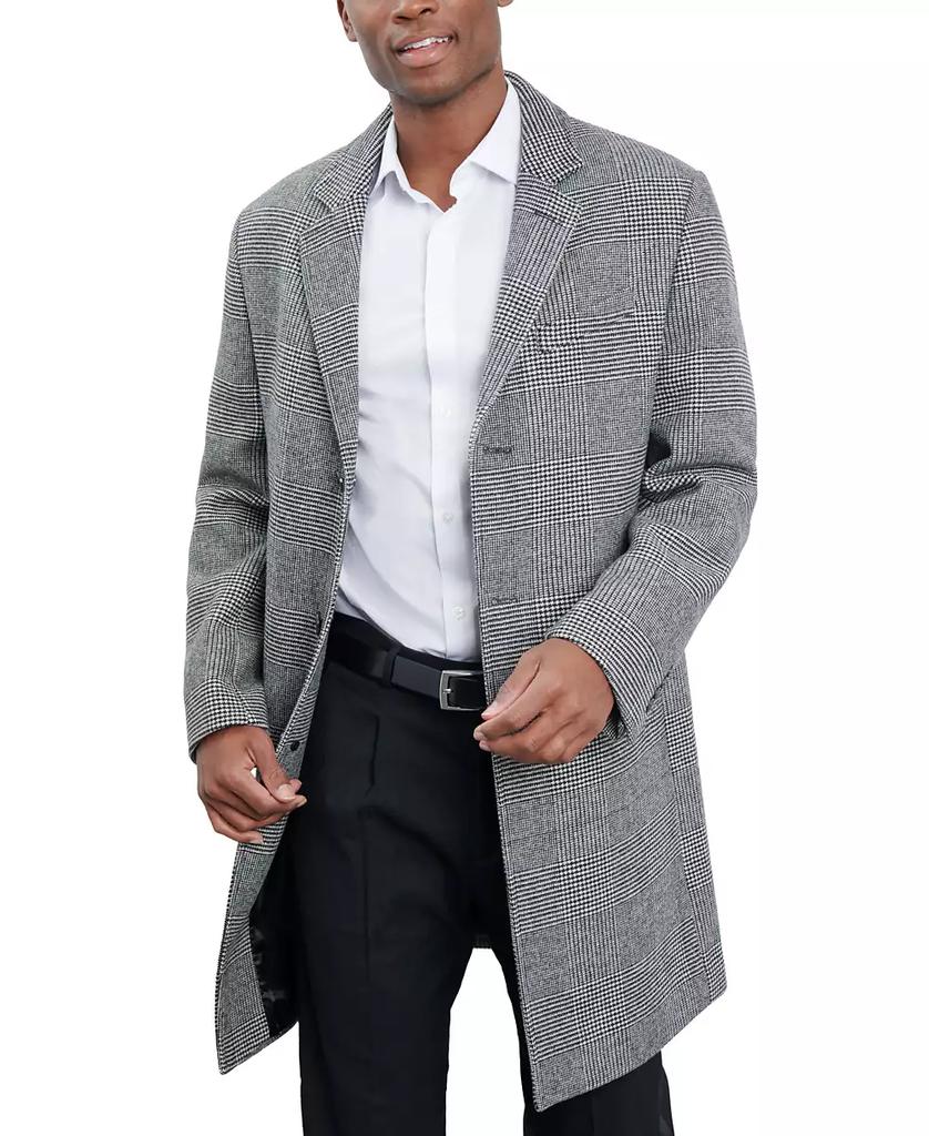 London Fog Men Signature Wool-Blend Overcoat - Macy's