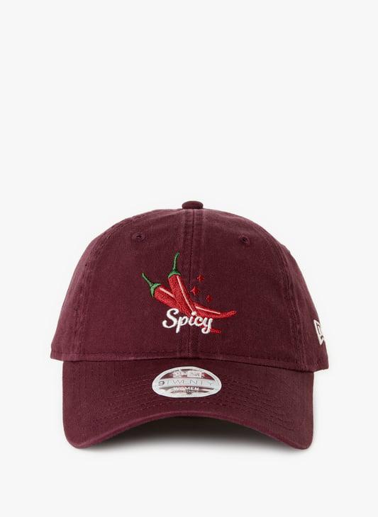 New Era Embroidered cotton cap