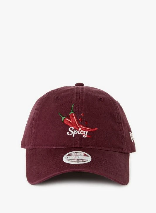 New Era Embroidered cotton cap 1