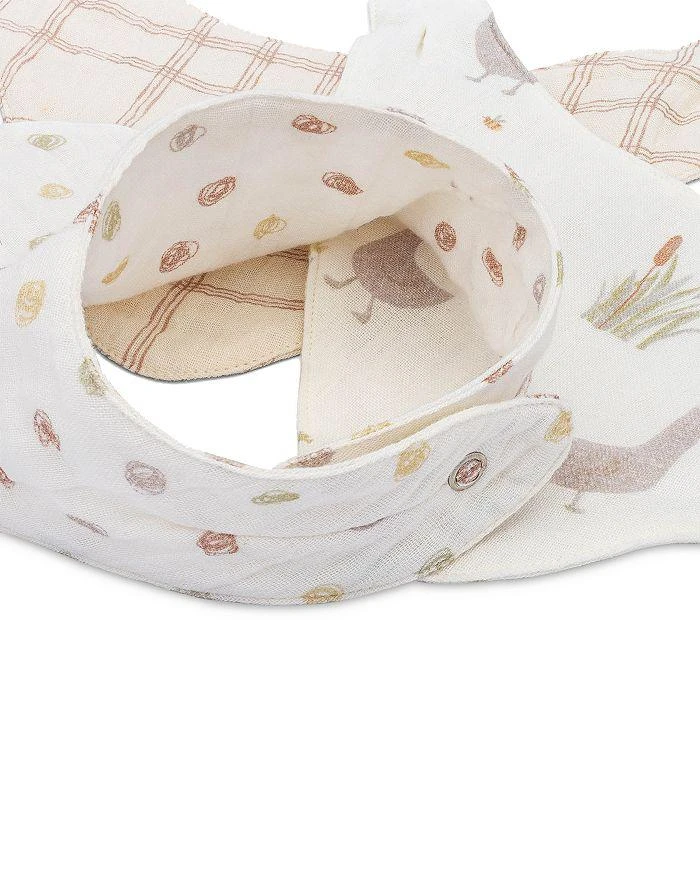 Crane Baby Unisex Charlie Bibs Set, 3 Pack 2