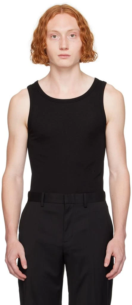 Helmut Lang Black Classic Tank Top 1