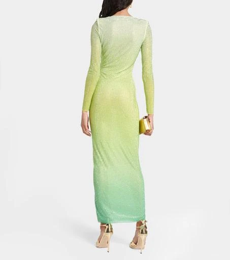 Self Portrait Crystal-embellished maxi dress 3