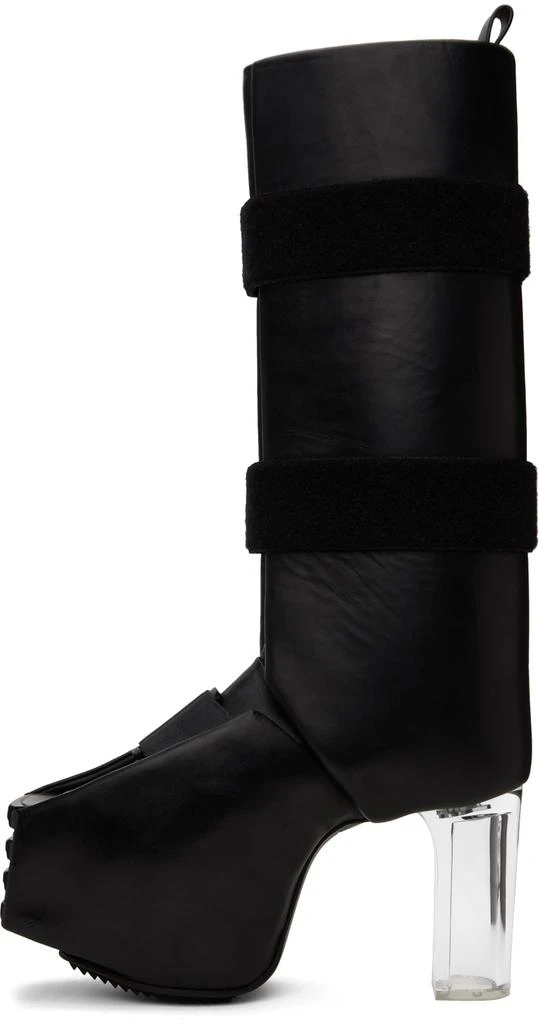 Rick Owens Black Splint Platform Boots 3