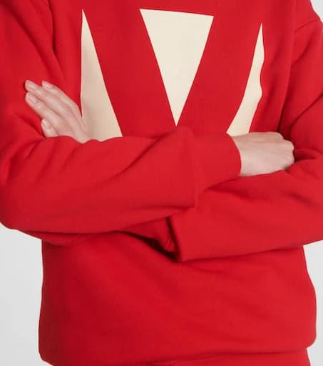 Valentino Printed cotton jersey sweatshirt 5