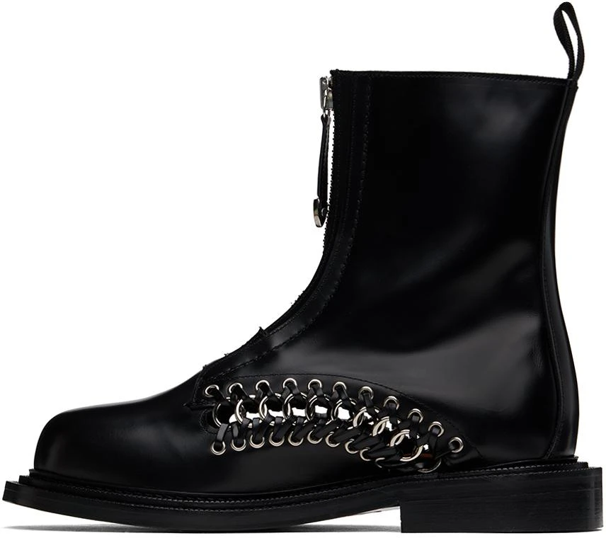 Toga Virilis Black Leather Boots 3