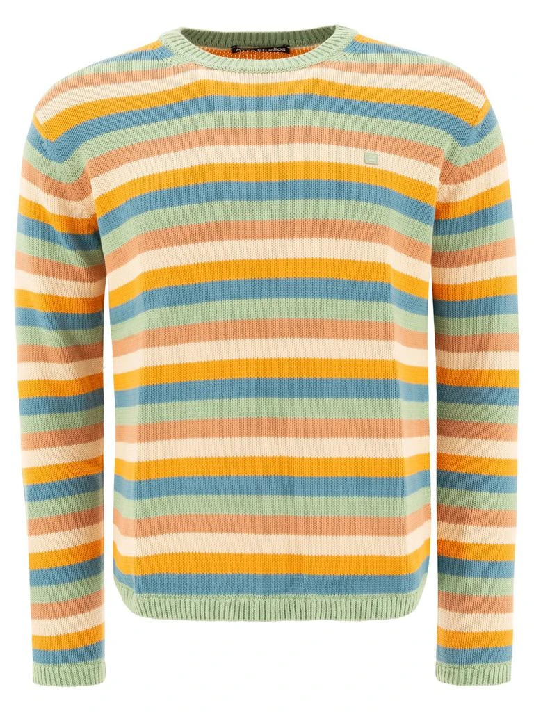 Acne Studios Acne Studios Crew Neck Striped Jumper 1