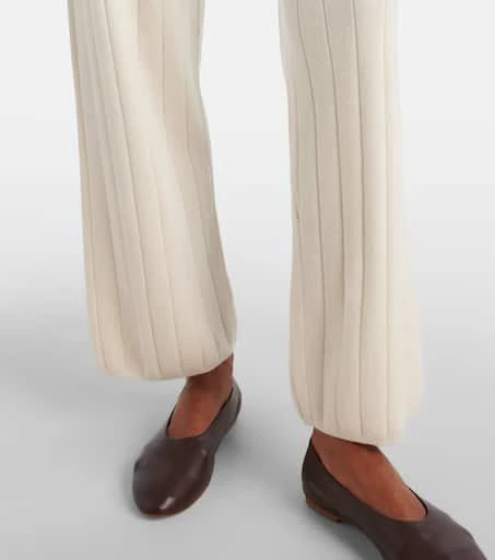 Max Mara Jardin ribbed-knit cashmere sweatpants 5