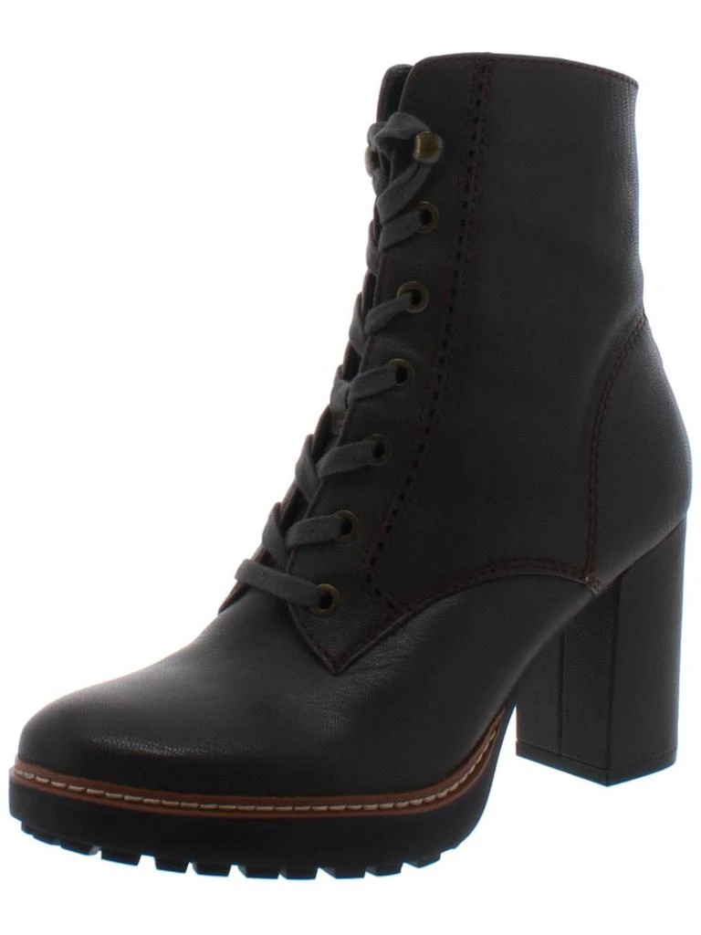 Naturalizer Callie Womens Leather Ankle Boots 10