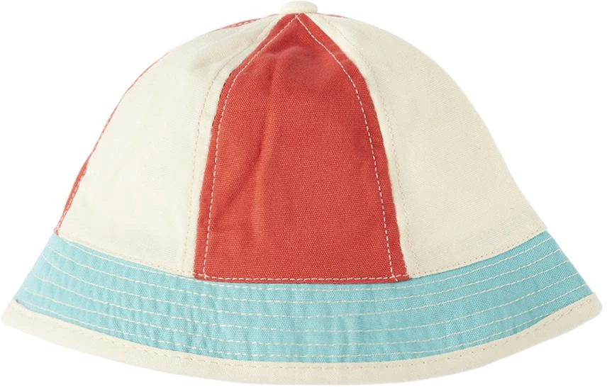 BOBO CHOSES Baby Multicolor Rainbow Bucket Hat 2