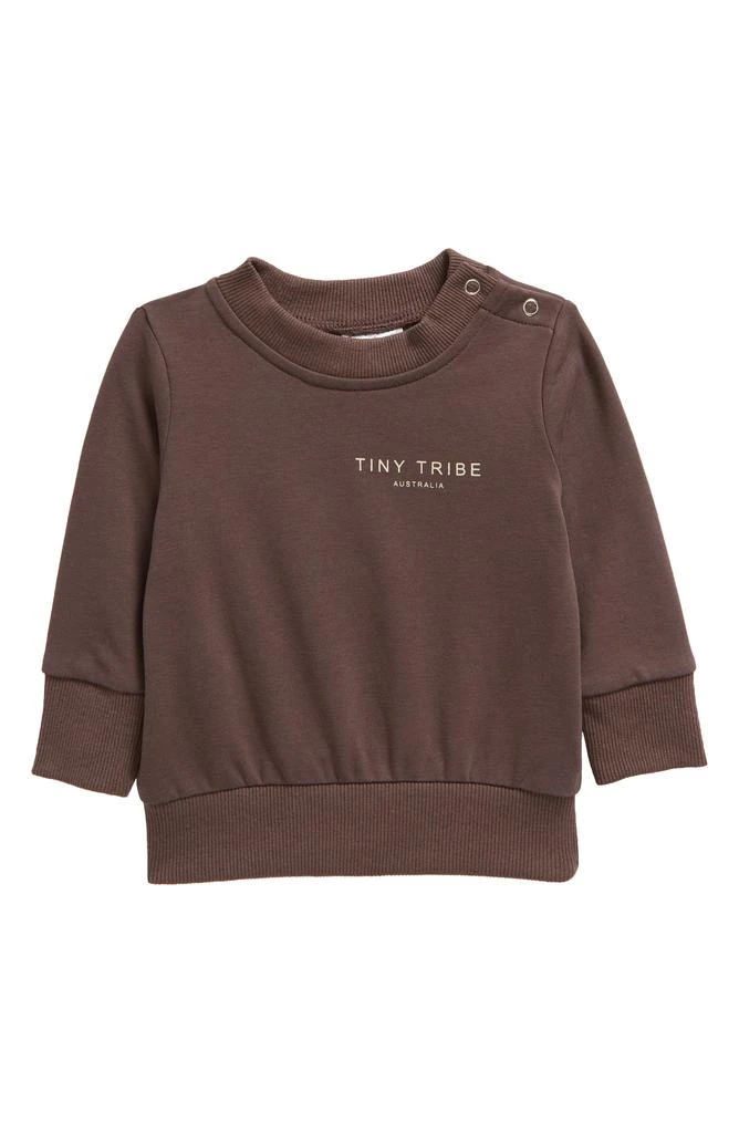 TINY TRIBE Core Signature Crewneck Sweatshirt 1