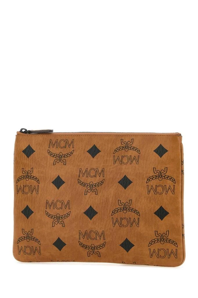 MCM MCM Aren Monogram-Pattern Zipped Crossbody Bag 3