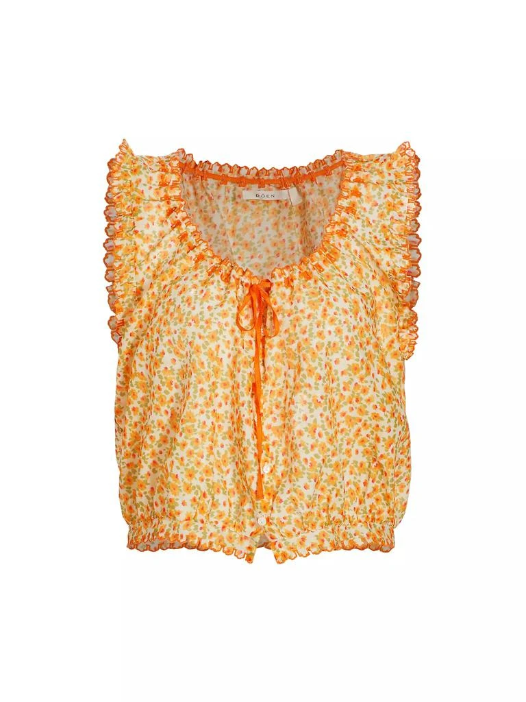 DÔEN Traveler Floral Top 1