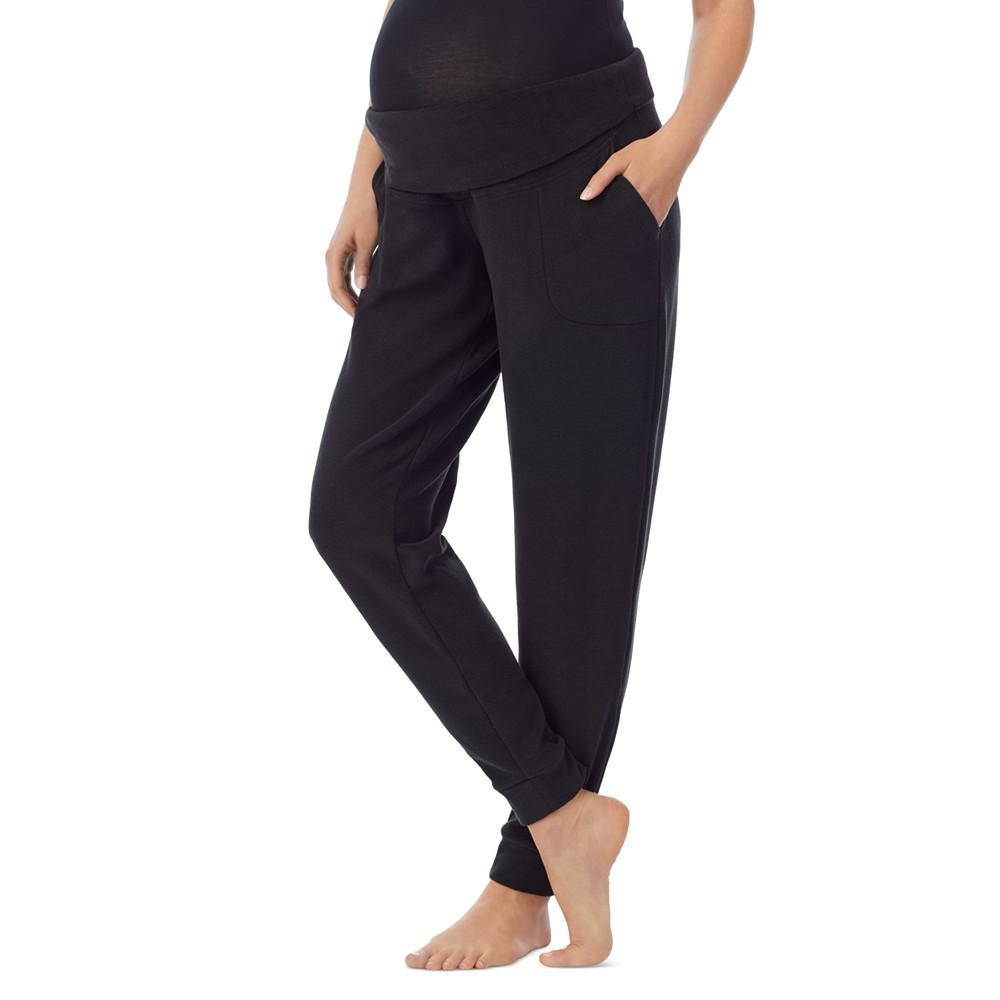 Cuddl Duds Women's Fleece Jogger Maternity Pants