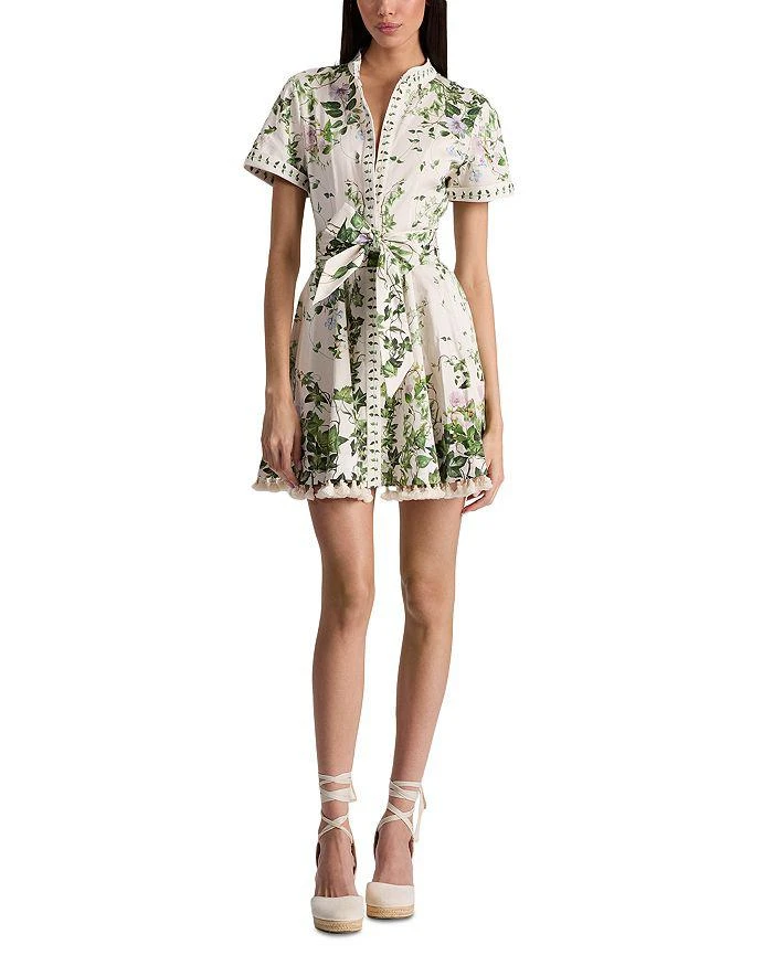 mini floral wrap dress The Charity Dress: Pink Floral Wrap Dress Medium