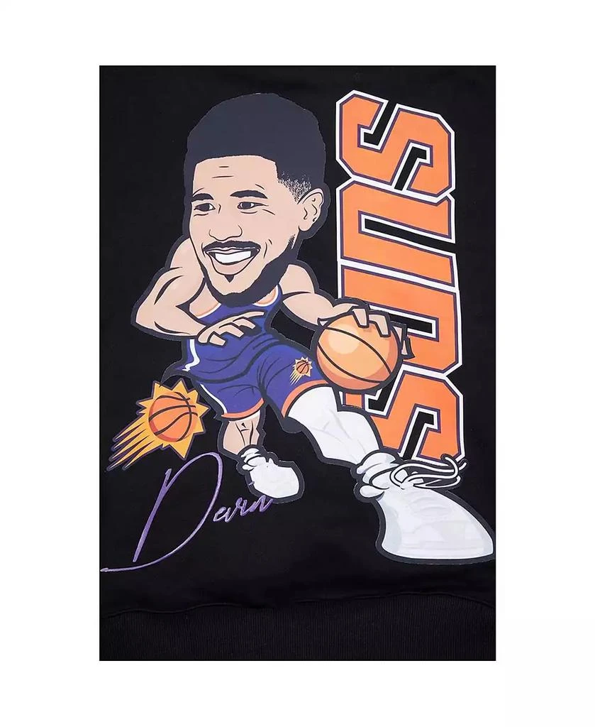 Pro Standard Men's Devin Booker Black Phoenix Suns Avatar Pullover Sweatshirt 2