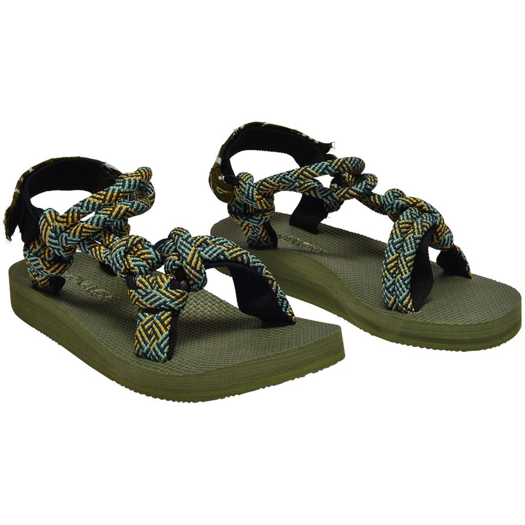 Arizona Love Trekky Sandals in Green Polyester