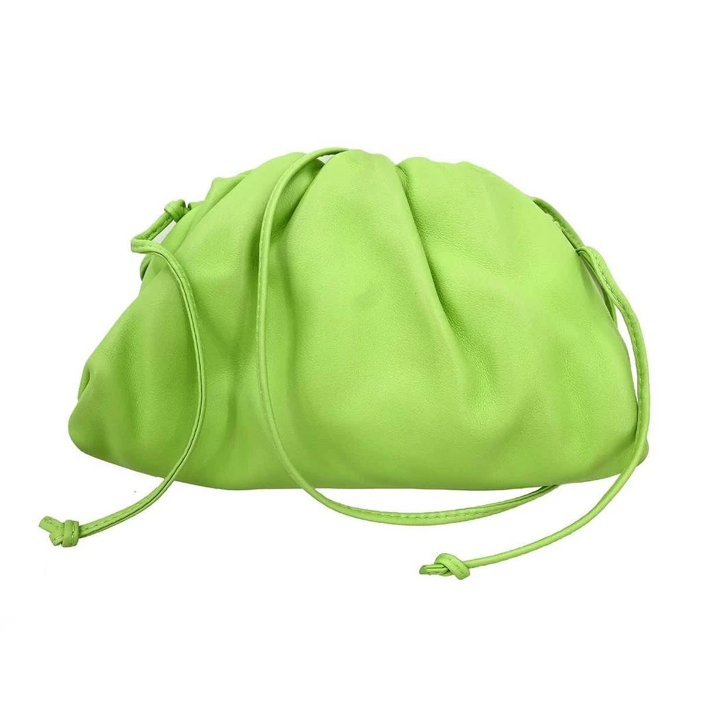 Bottega Veneta The Pouch Leather Leather Shoulder Bag Bag (Pre-Owned)