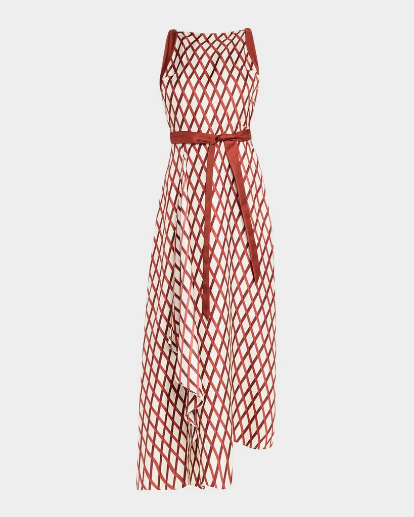 strapless open back dress Adam Lippes Asymmetrical Dress main image 0
