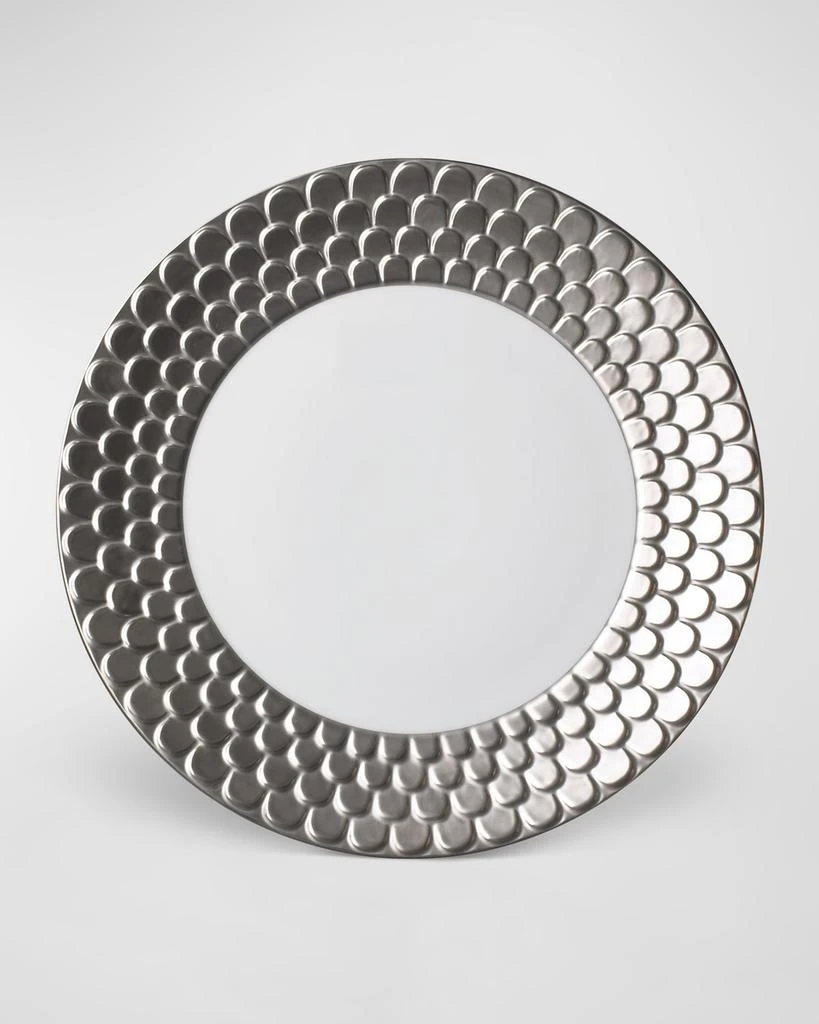 L
Objet Aegean Platinum-Plated Dinner Plate