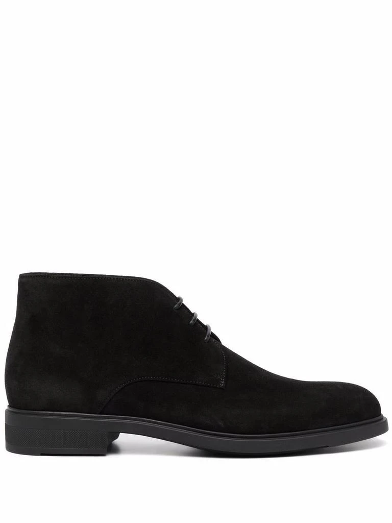 Hugo Boss suede ankle boots - men -  -  - Black 1