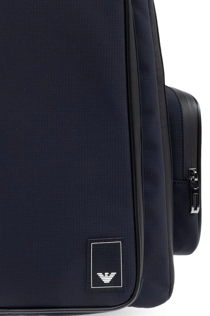 Emporio Armani Emporio Armani Backpack With Logo Badge 6