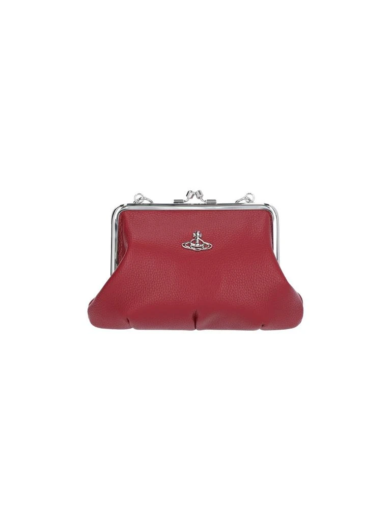 Vivienne Westwood Vivienne Westwood Granny Orb-Plaque Chain-Linked Crossbody Bag 1