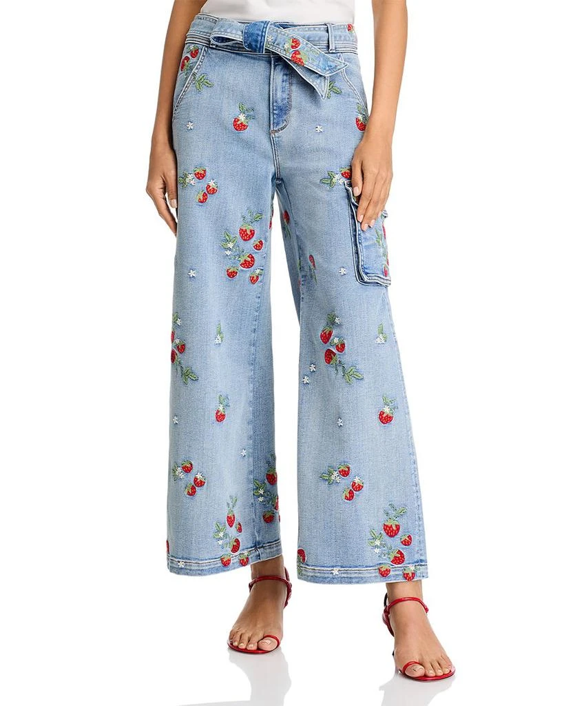 Driftwood Olivia X Strawberry Fields Jeans in Light Wash 1