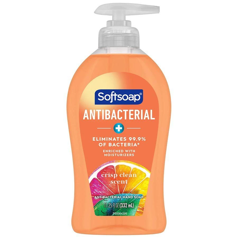 Softsoap Antibacterial Liquid Hand Soap Crisp Clean Citrus 1