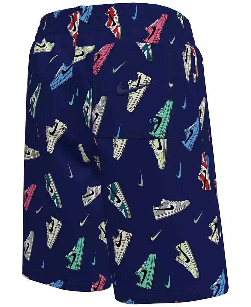 NIKE Big Boys 7" Multi Sneaker Volley Swim Shorts 3