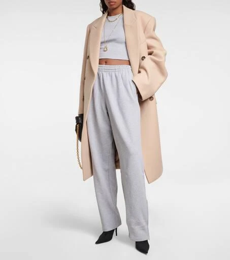 WARDROBE.NYC x Hailey Bieber wide-leg cotton sweatpants 2