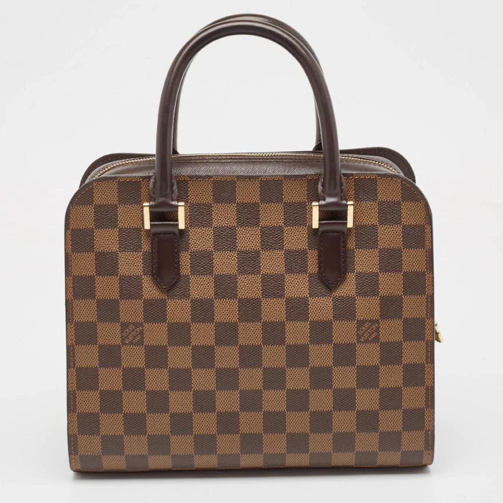 Louis Vuitton Louis Vuitton Damier Ebene Canvas and Leather Triana Bag 4