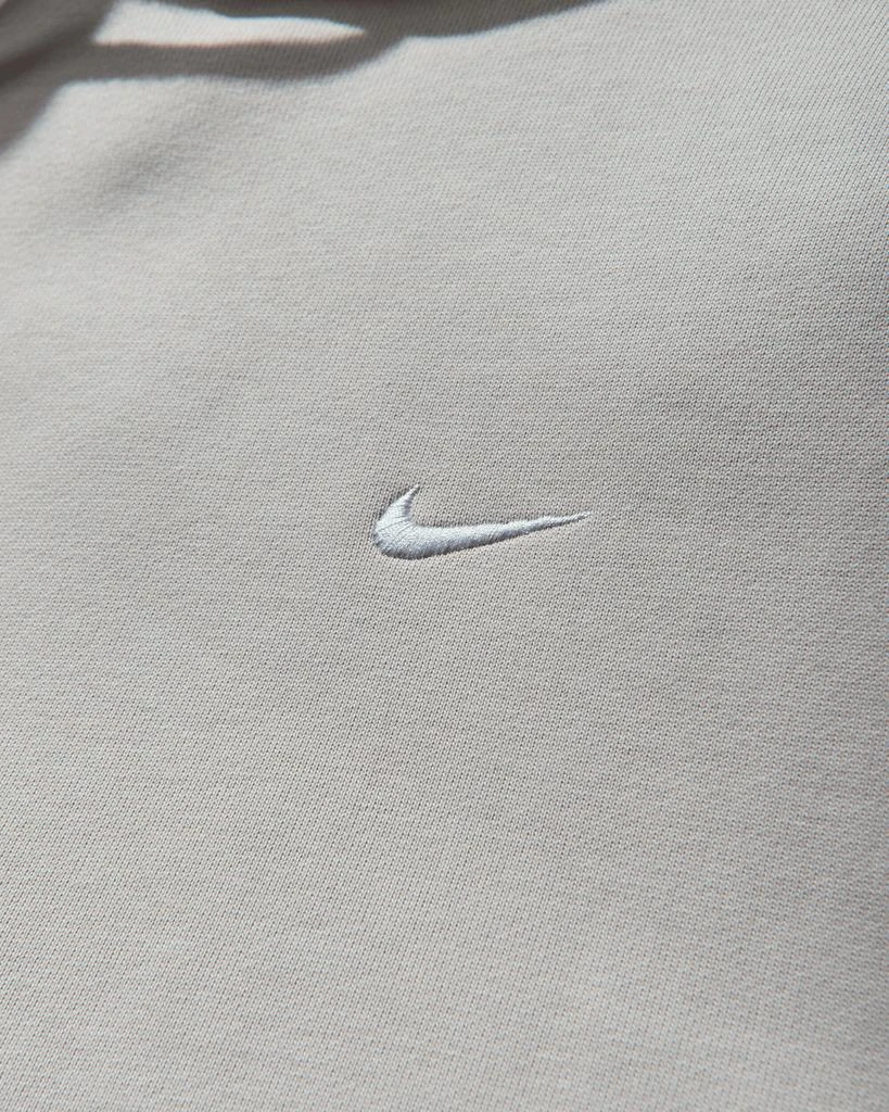 NIKE Men's Solo Swoosh Hoodie Light Bone 4