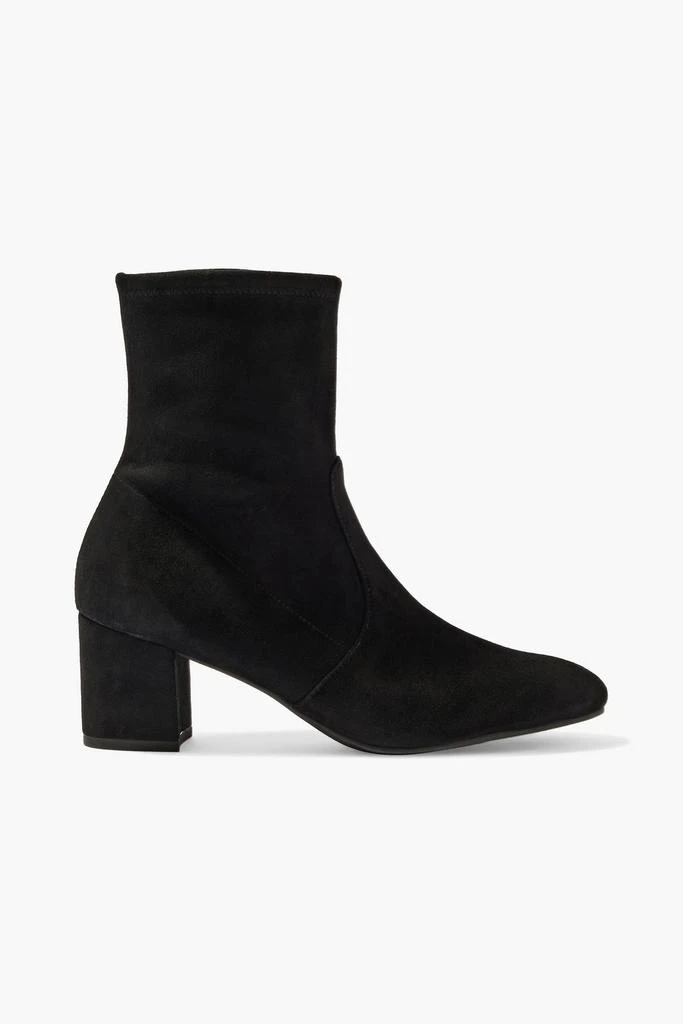 Stuart Weitzman Siggy 60 stretch-suede sock boots 1